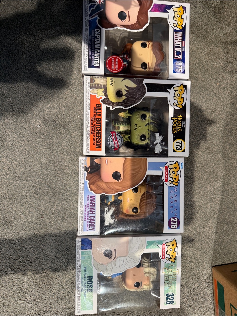Funko Pop! Collectible Vinyl Figures - Lot of 4